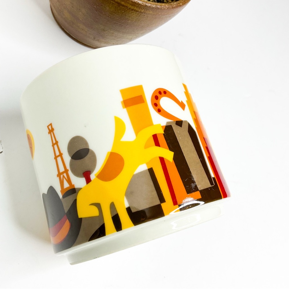 Starbucks Houston You Are Here Mug Skyline Brown Interior - Picture 4 of 8